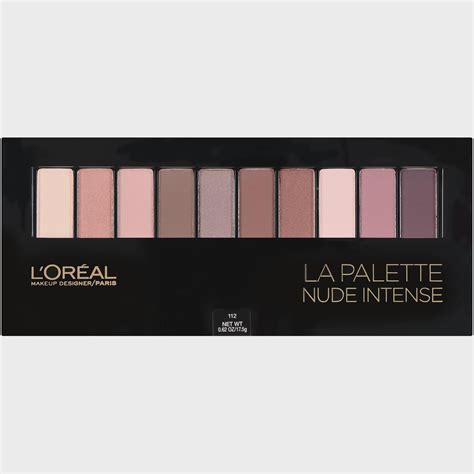 L Oreal Paris Colour Riche La Palette Eye Shadow Nude Intense Walmart Business Supplies