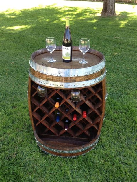 Buy Handmade Wine Barrel Wine Rack Made To Order From Wyld At Heart