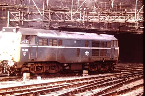 British Rail Br Birmingham New St Diesel Electric Loco 31416 Railway Slide 1607 £3 99 Picclick Uk