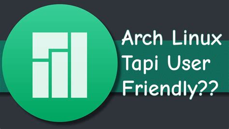 Manjaro Arch Linux Yang User Friendly Linux Distro Review YouTube