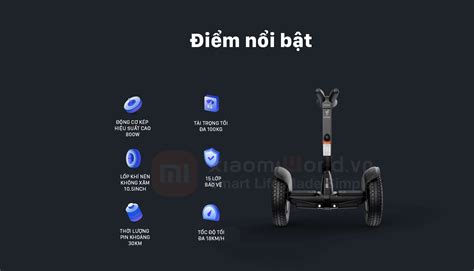 Xe Cân Bằng Ninebot Mini PRO 2 - Segway Việt Nam