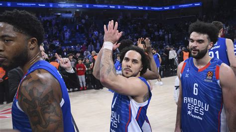 Euroleaguede Haftan N Oyuncusu Shane Larkin Oldu