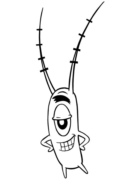 Spongebob Characters Coloring Pages - Coloring Home