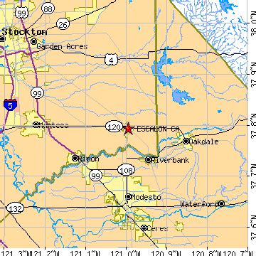 Escalon, California (CA) ~ population data, races, housing & economy