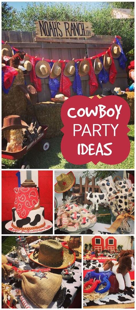 Western Cowboy Birthday 1st Birthday Bash At Noahs Ranch Catch