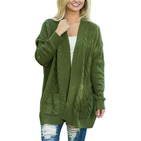 Sexy Dance Plus Size Womens Long Sleeve Oversized Loose Knitted