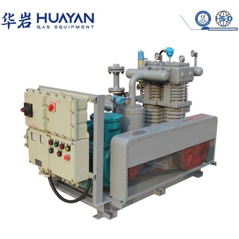 High Pressure Bar Cng Filling Station Booster Piston Reciprocating