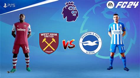 Ea Sports Fc West Ham Vs Brighton Premier League Match