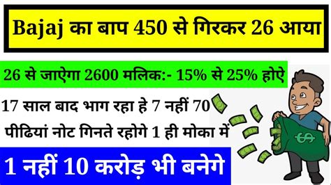 17 साल बाद भाग रहा हे मलिक 15 से 25 💥 Multibagger Stocks 💥 Penny Stock 💥 Best Stock To Buy