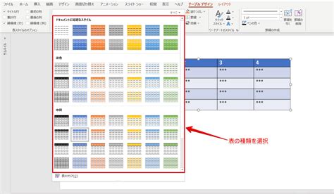 【パワーポイント】表を編集して見やすいデザインにしよう！初心者でも簡単にできる！