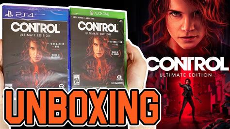 Control Ultimate Edition PS4 Xbox One Unboxing YouTube