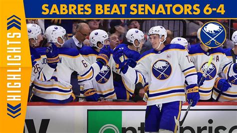 Buffalo Sabres Score Six In Win Over Ottawa Full Game Highlights