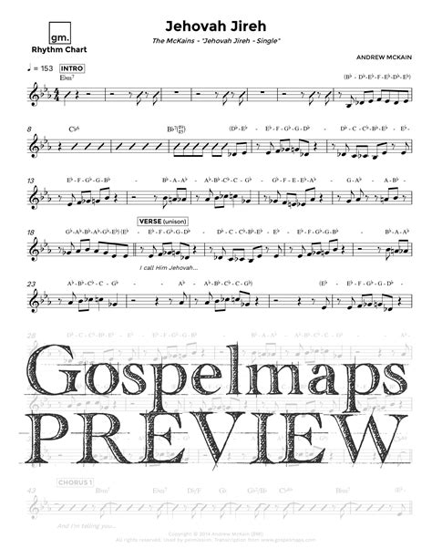 Gospelmaps | Jehovah Jireh - The McKains, Jehovah Jireh - Single ...