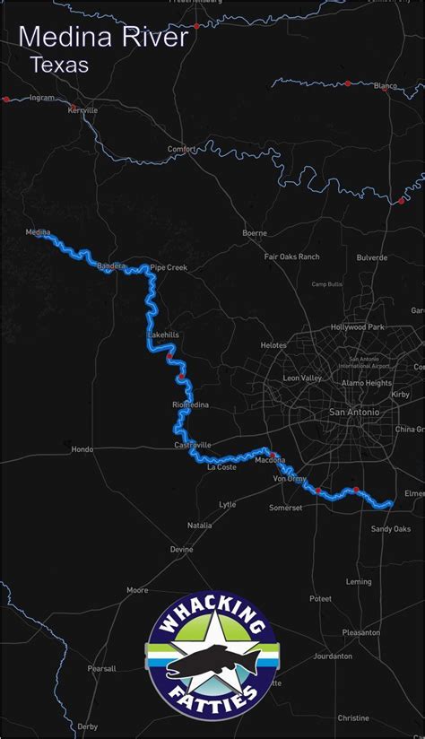 Medina Texas Map | secretmuseum