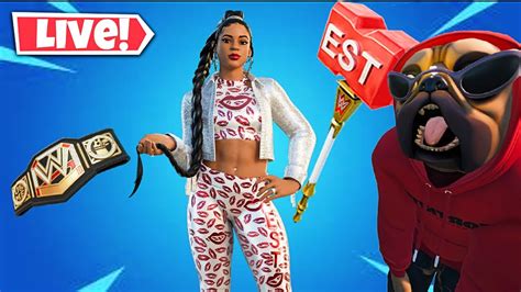 LIVE NEW WWE SKINS In FORTNITE YouTube