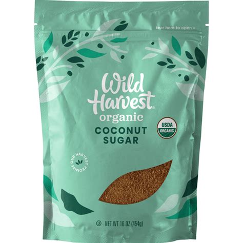 Wild Harvest Coconut Sugar Organic 16 Oz Baking Essentials