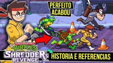 Novo Tartarugas Ninja Shredder s Revenge Nostalgia NÃO tem LIMITES