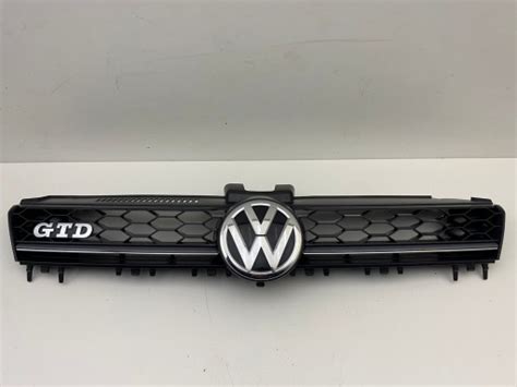 VW GOLF VII 7 GTD ATRAPA GRILL KRATKA 13 5G0853651 5G0853651 za 600 zł