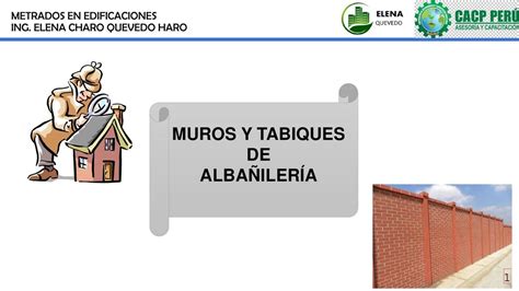 Muros y tabiques de albañilería Elizabeth R uDocz