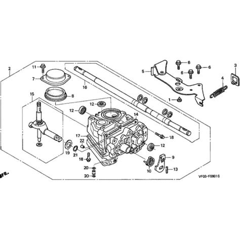 Transmission For Honda Hrd C Hxe Lawn Mower L S Engineers