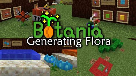 Botania Tutorial 🌷 Teil 3 Generating Flora Youtube