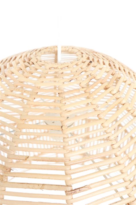 Raw Lace Rattan Pendant Light 50cm Haus Of Rattan