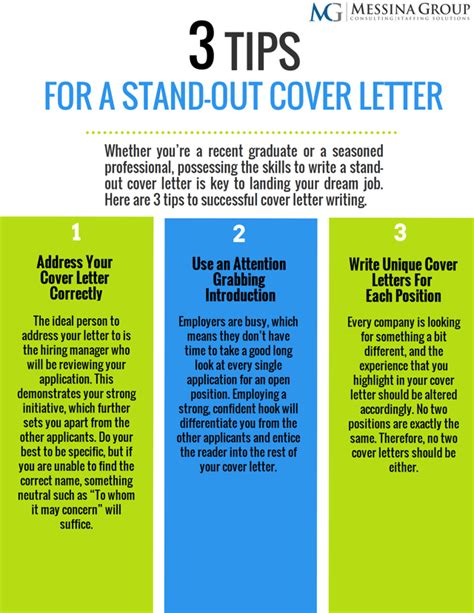 Tips for Stand-Out Cover Letter Writing