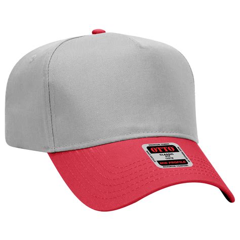 Otto Cap Panel Mid Profile Baseball Cap Walmart