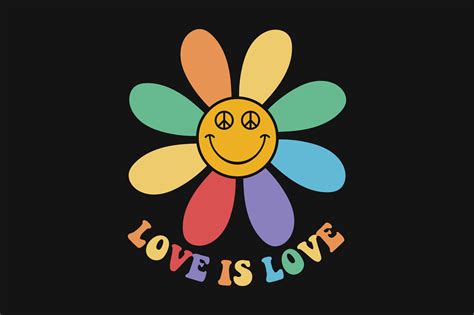 Pride Gay Lgbtq Retro Wavy Svg T Shirt Graphic By Tentshirtstore Creative Fabrica