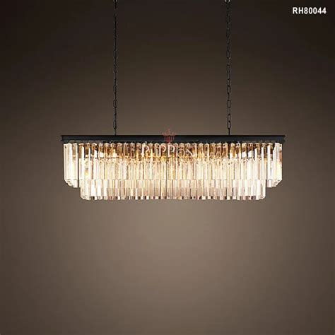 Rectangular Modern Crystal Chandelier Lighting-in Chandeliers from ...