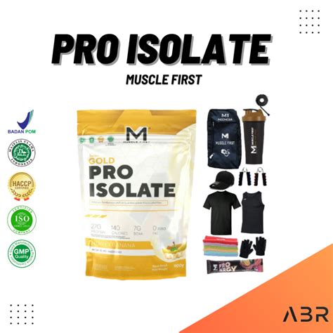 Jual Muscle First Gold Series Pro Isolate Whey Protein Lbs M Pro