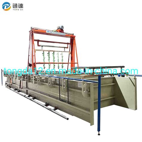 Semi Automatic Zinc Plating Machine Barrel Plating Line Electroplating