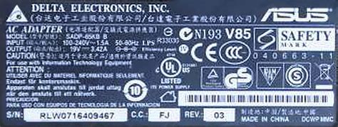 Schemat zasilacza Asus model SADP-65KB B • Forum ELVIKOM