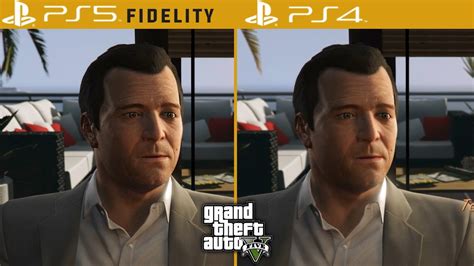 Grand Theft Auto V Ps4 Vs Ps5 Fidelity Graphics Mode Comparison Youtube