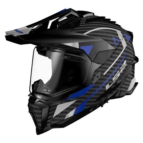 Ls Mx Explorer Carbon Advanture Full Face Helmet Motardinn