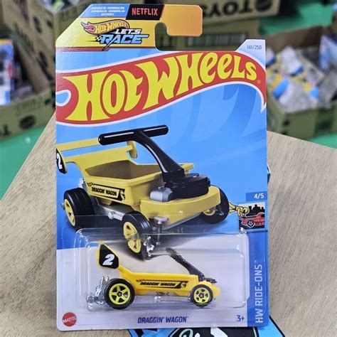 HOT WHEELS DRAGGIN WAGON REGULAR TREASURE HUNT RTH Shopee Malaysia