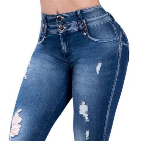 Calça Hot Paints Feminina Pitbull Jeans Original Modelo empina bumbum bojo removível