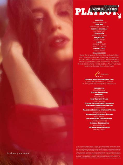 Playboy Magazine Colombia Nude Scenes Aznude