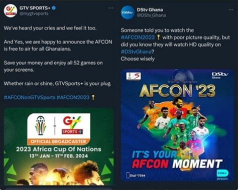 Showdown Gtv Dstv Ghana Shade Each Other Over Afcon Broadcast