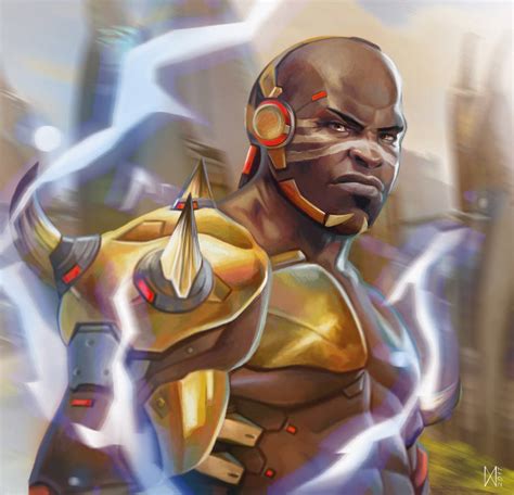 Doomfist fanart by EnyaMahuta on DeviantArt