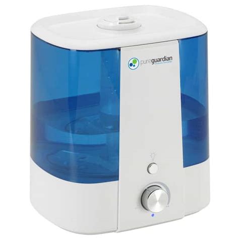 Pure Guardian 1 5 Gal Top Fill Ultrasonic Cool Mist Humidifier With