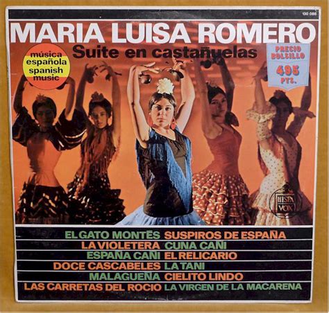 Maria Luisa Romero Suite En Castañuelas LP Album