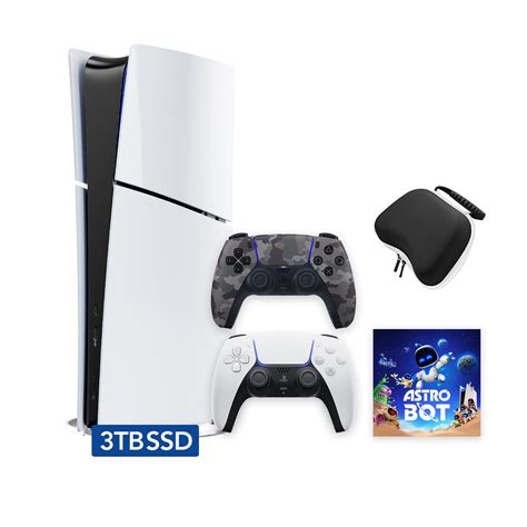 PlayStation 5 Slim Digital 3TB SSD ASTRO BOT Console with Two
