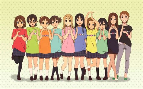 Anime Girl Group Wallpaper