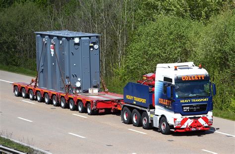 Man Tgx Collett Heavy Haulage M Near Lenham Kent Uk Flickr