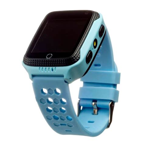 Купить Детские часы с GPS трекером Smart baby watch T7 голубые недорого ...