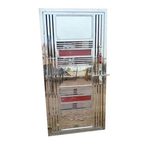 Polished Stainless Steel Hinged Door For Home At Rs Piece In