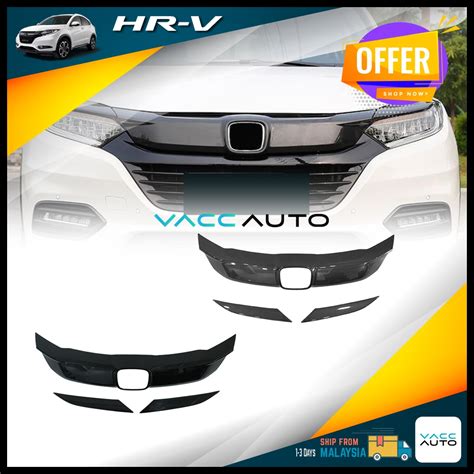 Honda HR V 2015 2022 Front Grill Cover Protector Trim Sport Grille