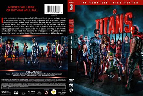 Titans Season R Dvd Cover Dvdcover