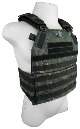 Capa De Colete Modular Plate Carrier Multicam Black J A Rio Militar